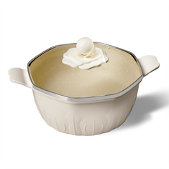 Camellia Series Casserole with Lid 4.22qt