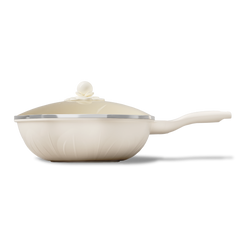 Camellia Series Frying Wok with Lid 12.6 inches